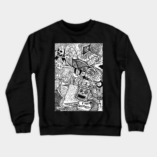 trippy snake Crewneck Sweatshirt